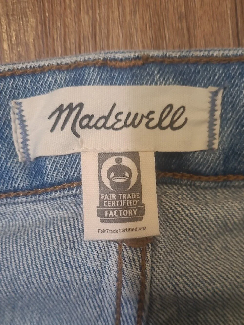 Madewell Light Blue women's Straight Jeans used good 27